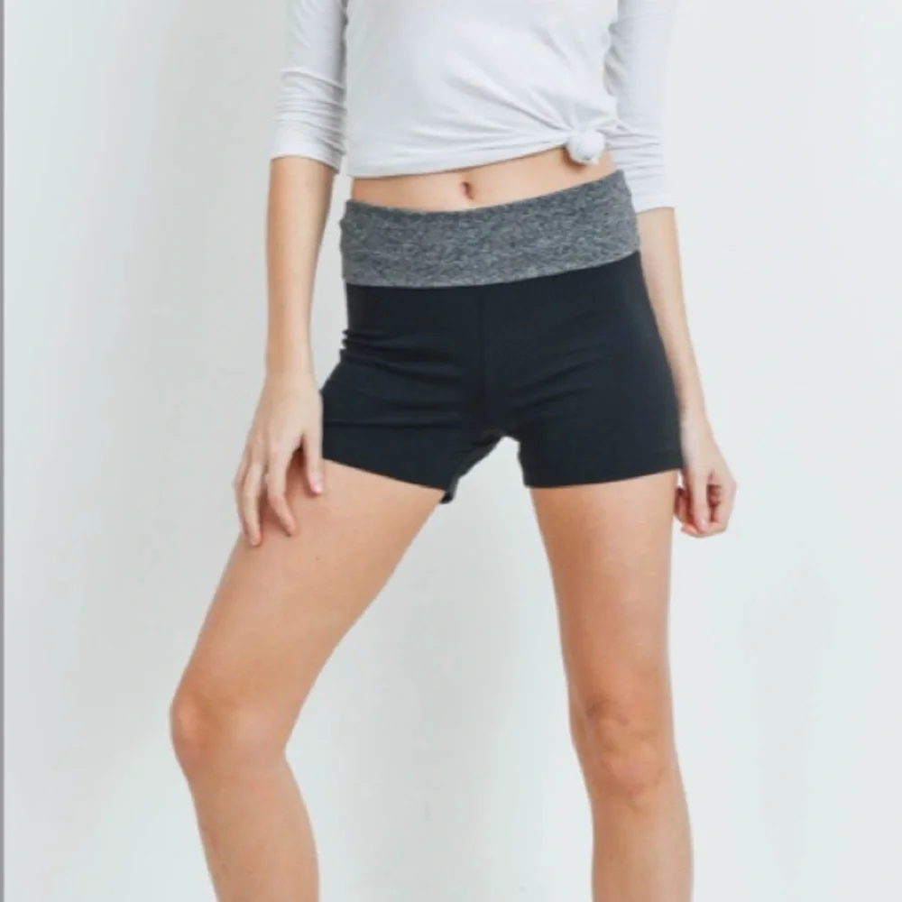 Black & Grey Athletic Shorts - Picture 8 of 9